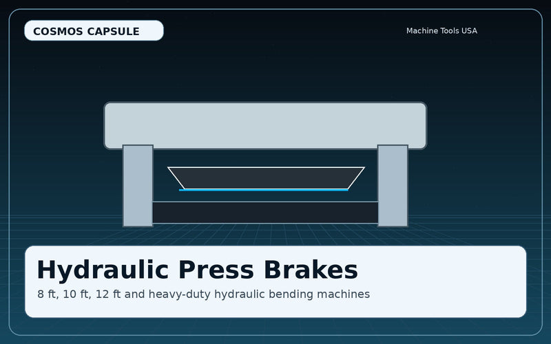 Hydraulic Press Brakes - Cosmos Capsule Machine Tools USA