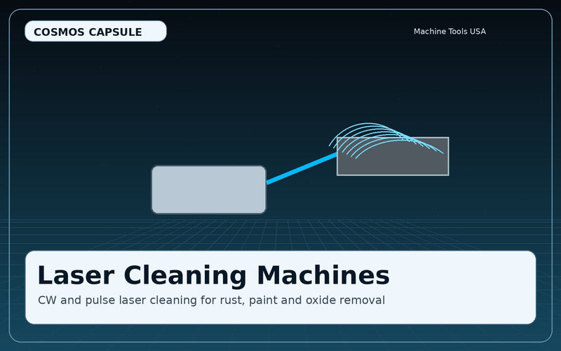 Laser Cleaning Machines - Cosmos Capsule Machine Tools USA