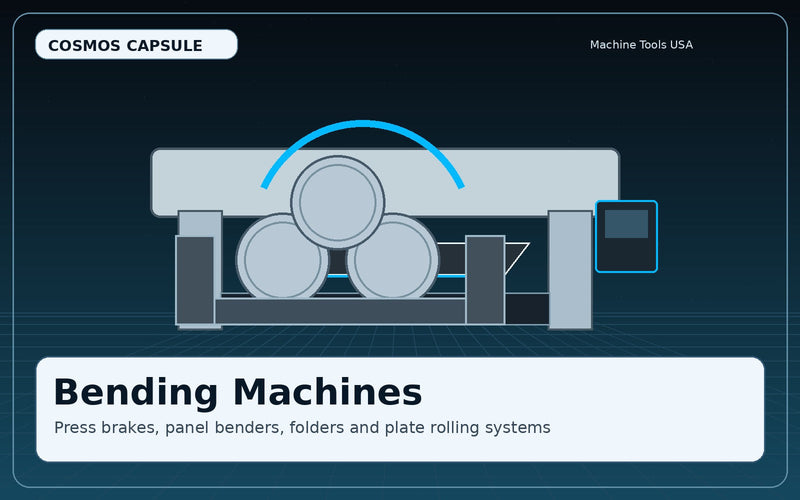 Press Brakes and Bending Machines - Cosmos Capsule Machine Tools USA