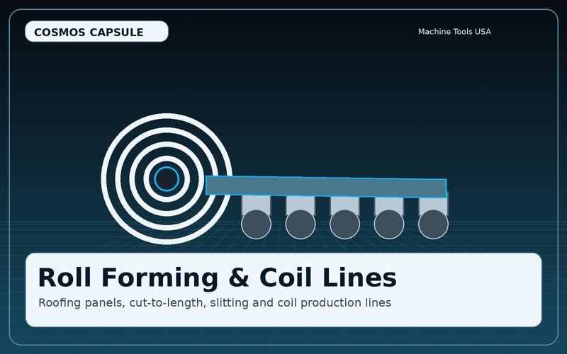 Roll Forming and Coil Processing Lines - Cosmos Capsule Machine Tools USA