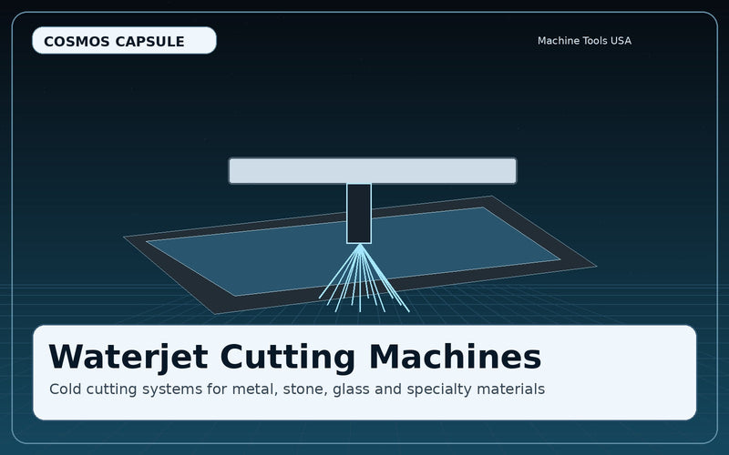 Waterjet Cutting Machines - Cosmos Capsule Machine Tools USA