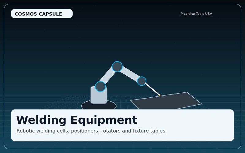 Welding Equipment and Positioners - Cosmos Capsule Machine Tools USA