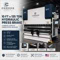 10 ft x 135 Ton Hydraulic Press Brake