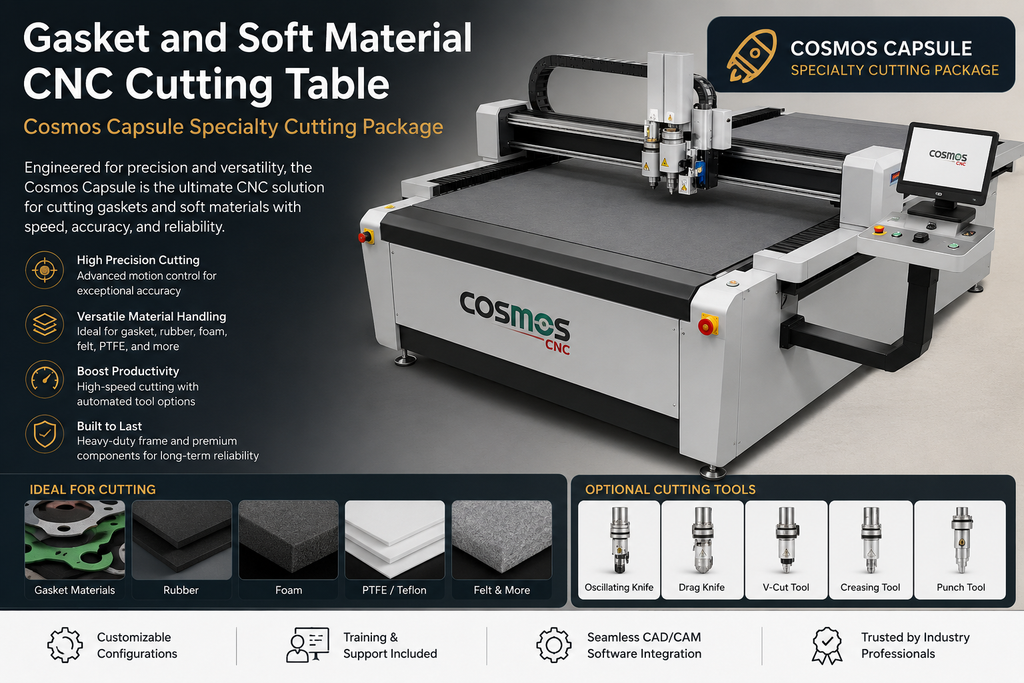 Gasket and Soft Material CNC Cutting Table